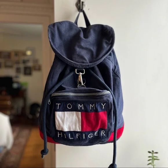 Tommy Hilfiger | Bags | Tommy Hilfiger Drawstring Backpack  display picture 1